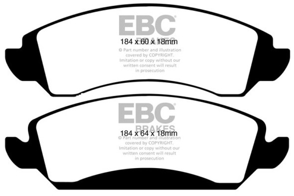 EBC S8 Brake Pad and Rotor Kit S8KF1091