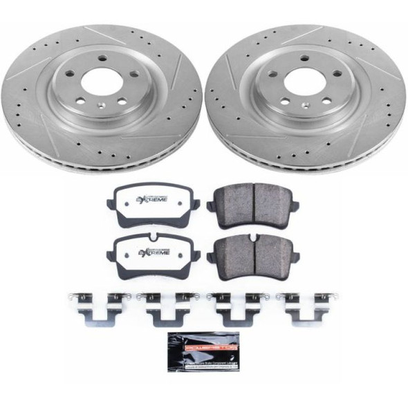 Power Stop 12-16 Audi A6 Quattro Front & Rear Z26 Street Warrior Brake Kit K6130-26