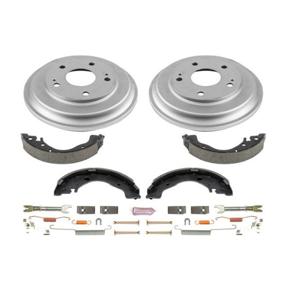 Power Stop 06-11 Honda Civic Coupe Front & Rear Autospecialty Brake Kit KOE15241DK