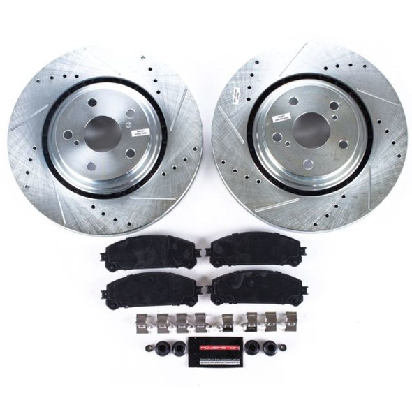 Power Stop 15-17 Lexus NX200t Front & Rear Z23 Evolution Sport Brake Kit K7605