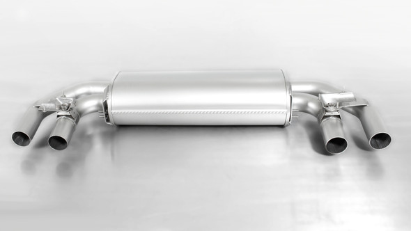 Remus 2014 Volkswagen Golf R Mk VII Axle Back Exhaust w/Connection Tubes/Polished Tail Pipe Set 956014 0500 956014 0000 0046 98CR