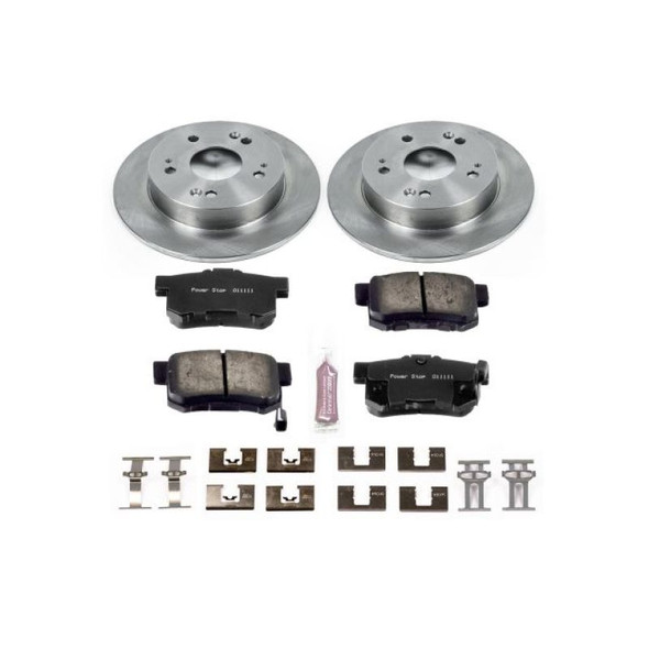 Power Stop 06-11 Honda Civic Front & Rear Autospecialty Brake Kit KOE2440