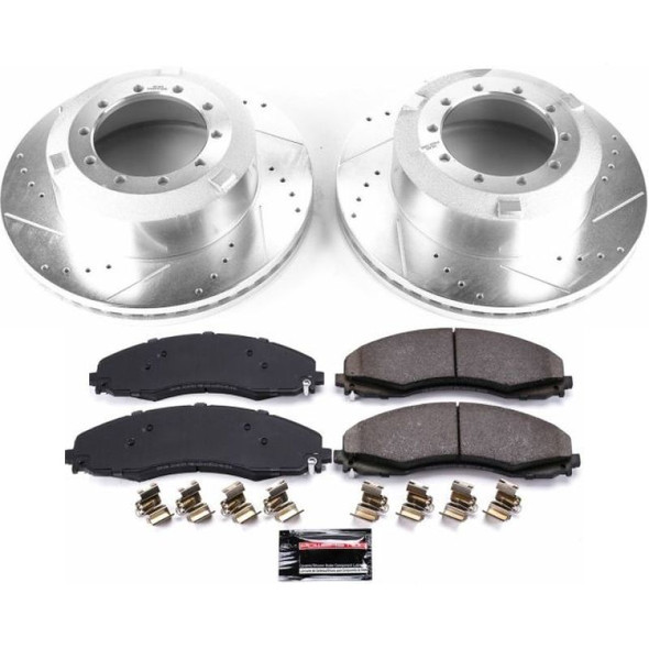 Power Stop 17-22 Ford F-550 Super Duty Rear Z36 Truck & Tow Brake Kit K7424-36