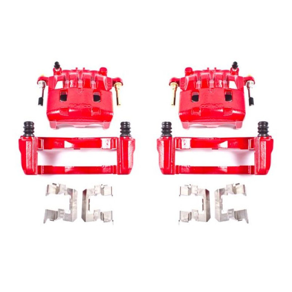 Power Stop 16-17 Subaru Crosstrek Front Z23 Evolution Sport Brake Kit w/Calipers KC6082