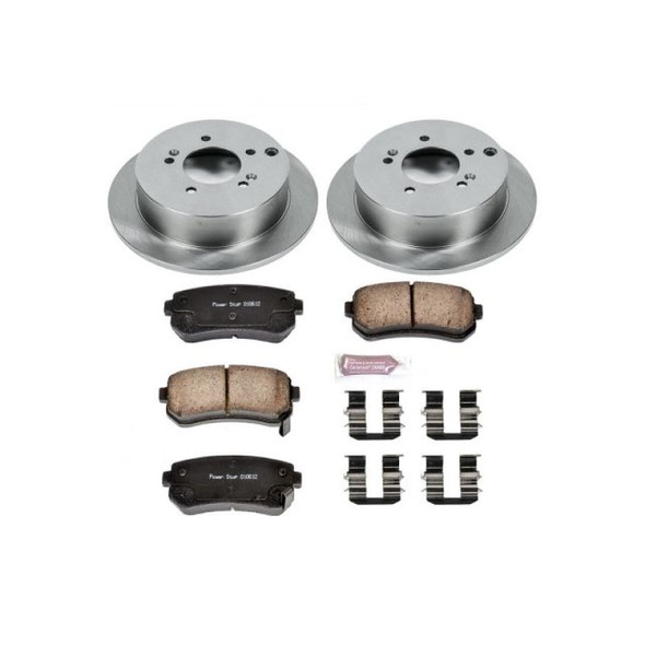Power Stop 10-15 Hyundai Tucson Front & Rear Autospecialty Brake Kit KOE6307