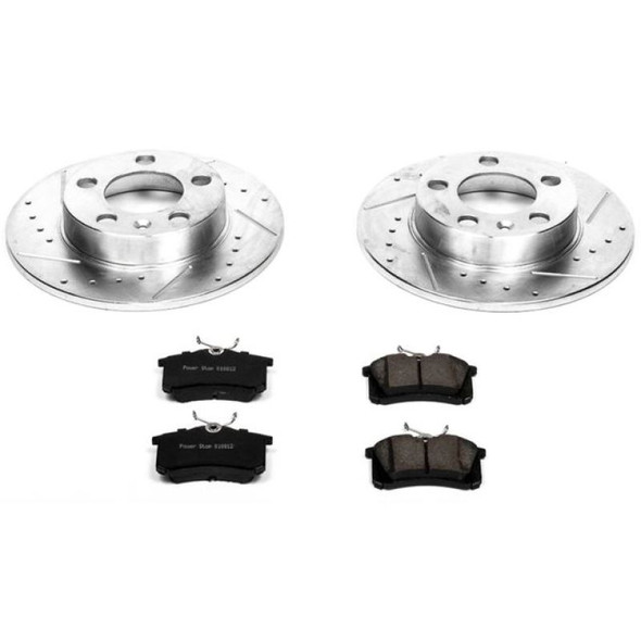 Power Stop 01-05 Volkswagen Jetta Rear Z23 Evolution Sport Brake Kit w/Calipers KC847