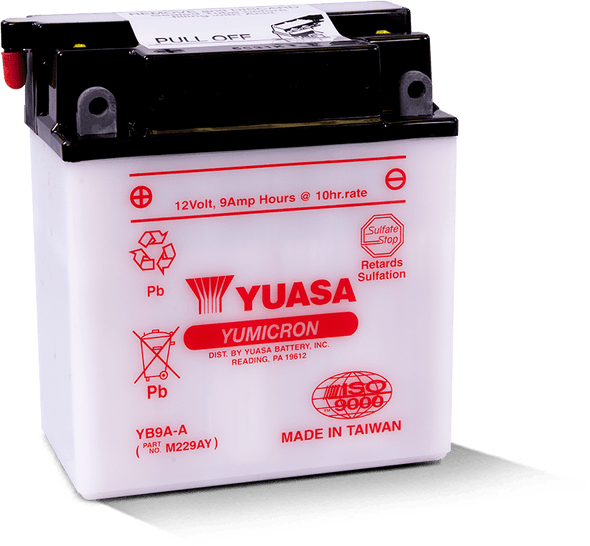 Yuasa YB9A-A Yumicron 12-Volt Battery YUAM229AY