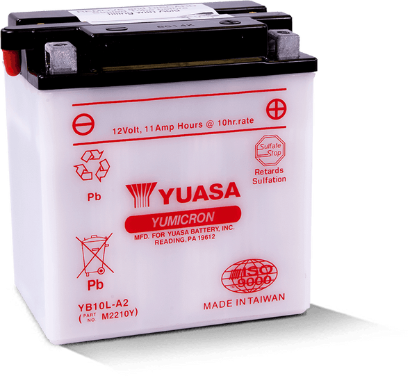 Yuasa YB10L-A2 Yumicron 12-Volt Battery YUAM2210Y