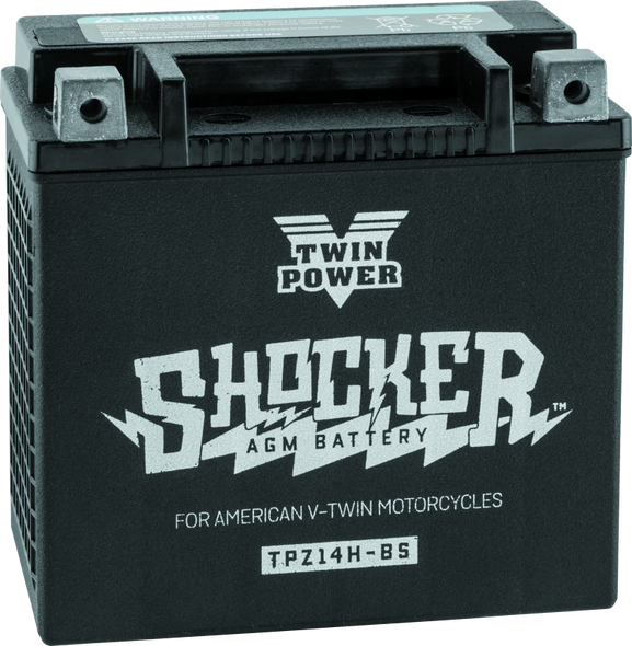 Twin Power YTX-14 Shocker Battery Replaces H-D 65948-00 220 CCA 781151