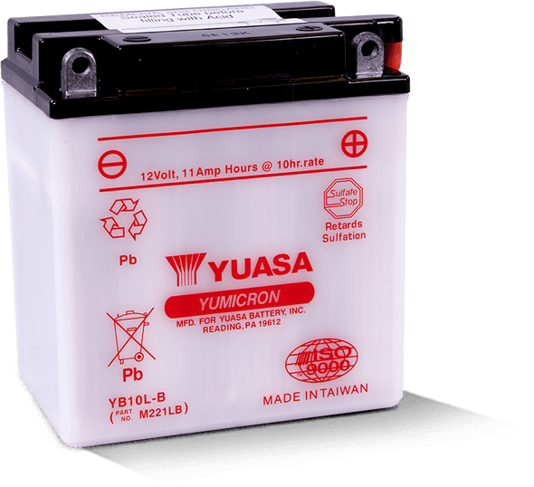 Yuasa YB10L-B Yumicron 12-Volt Battery YUAM221LB