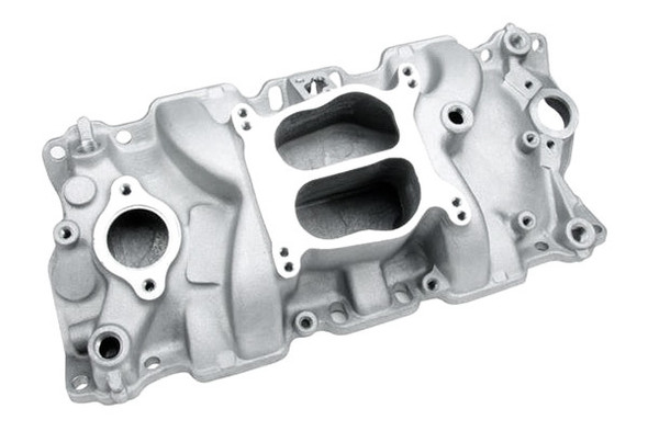 Professional Products Sbc Power+Plus Ps Manifold - Satin 52001 Professional Products Sbc Power+Plus Ps Manifold - Satin 52001