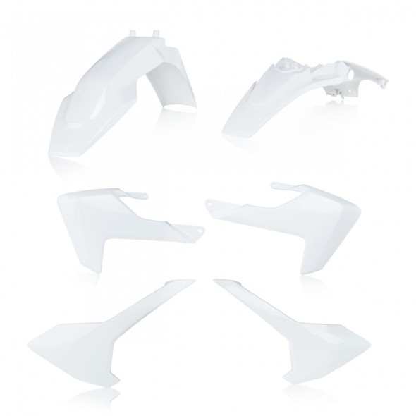 Acerbis 17-24 Husqvarna TC65 Plastic Kit - White 2731990002