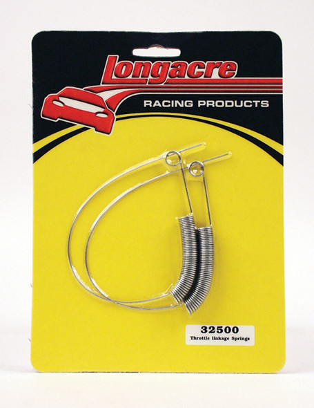 Longacre Throttle Spring 2 Pack  52-32500 Longacre Throttle Spring 2 Pack  52-32500