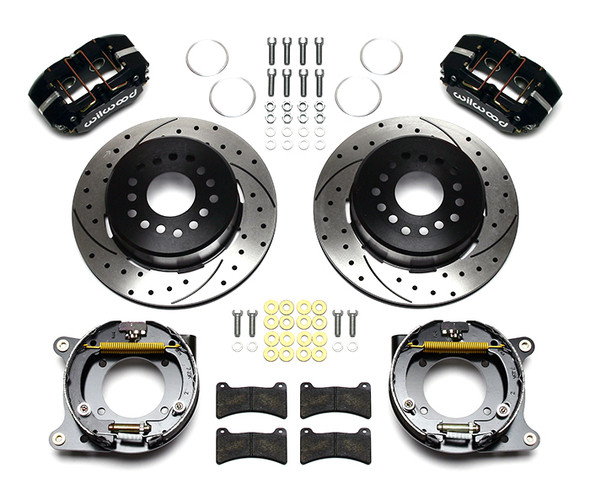 Wilwood Rear Brake Kit Gm W/Park Drilled 140-11827-D Wilwood Rear Brake Kit Gm W/Park Drilled 140-11827-D