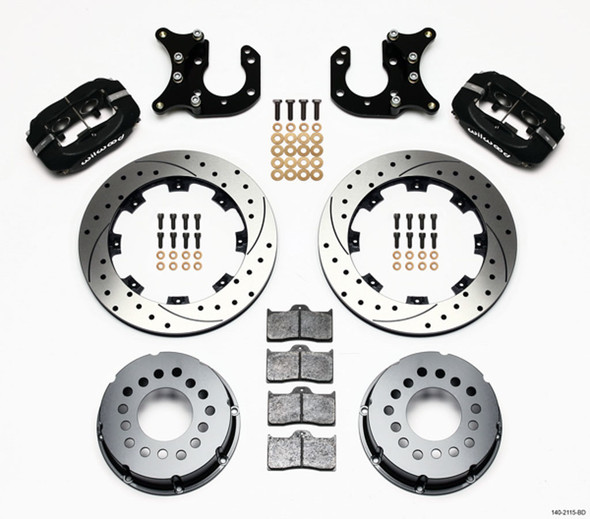 Wilwood P/S Rear Disc Kit Big Ford 2.36 140-2115-Bd Wilwood P/S Rear Disc Kit Big Ford 2.36 140-2115-Bd