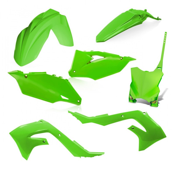 Cycra 21-23 Kawasaki KX250F 5-pc Replica Body Kit - Green 1CYC-9425-72