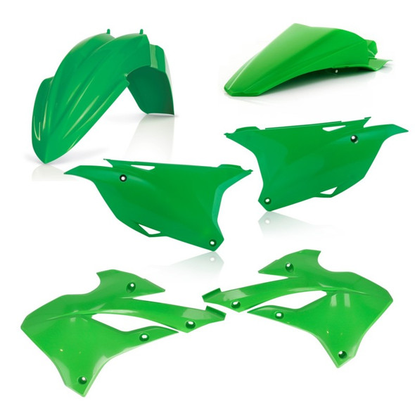 Acerbis 22-23 Kawasaki KX85/112 Plastic Kit - Green 2936147428