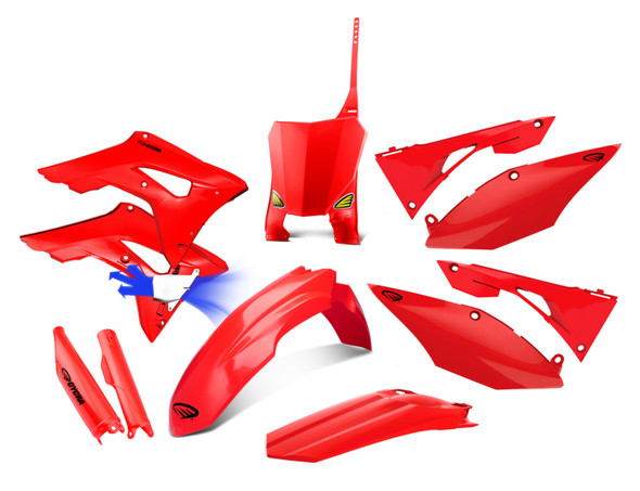 Cycra 18-21 Honda CRF250R Powerflow Full Body Kit - Red 1CYC-9320-32