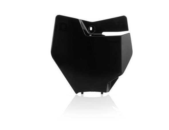 Acerbis 16-18 KTM SX125/150/ SX-F250/350/450/ XC-F250/350/450/ SX250/XC Front Number Plate - Black 2421120001