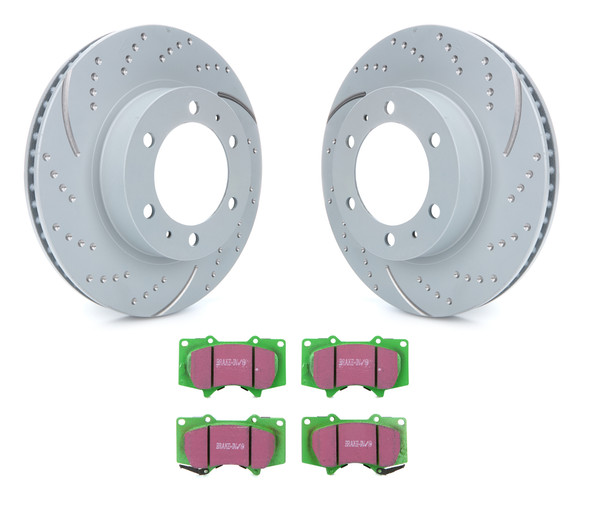 Ebc Brakes Usa Inc Brake Rotor & Pad Kit Greenstuff Toyota S3Kf1128 Ebc Brakes Usa Inc Brake Rotor & Pad Kit Greenstuff Toyota S3Kf1128