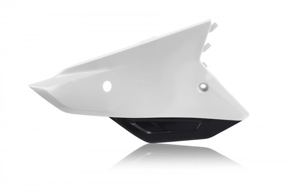 Acerbis 21-24 Honda CRF250R/250RX/CRF450R/RX/ CRF450R-S Side Panels Upper/Lower - White/Black 2858891035