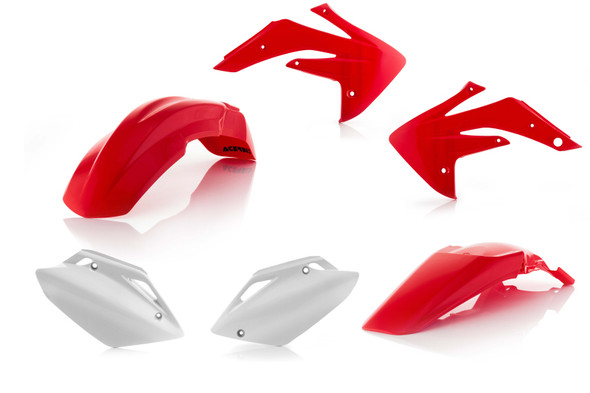 Acerbis 07-24 Honda CRF150R Plastic Kit - Red/White Original 06-21 2084600215