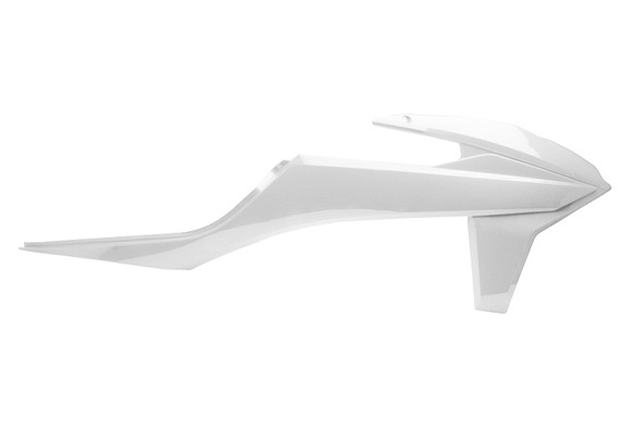 Cycra 19-22 KTM 125 SX Powerflow Radiator Shrouds - White 1CYC-1905-42
