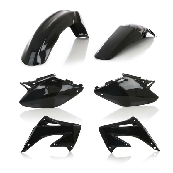 Acerbis 02-03 Honda CR125R/250R Plastic Kit - Black 2070970001