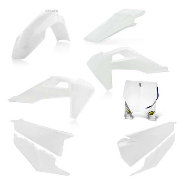Cycra 19-22 Husqvarna FC250 5-pc Replica Body Kit - White 1CYC-9429-42