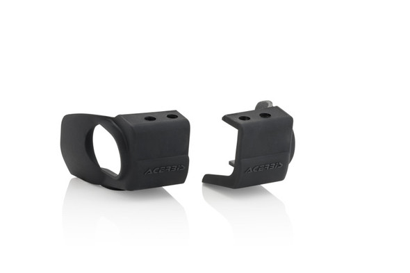 Acerbis 12-18 Beta RR 2T/4T Fork Shoe Protectors - Black 2726610001