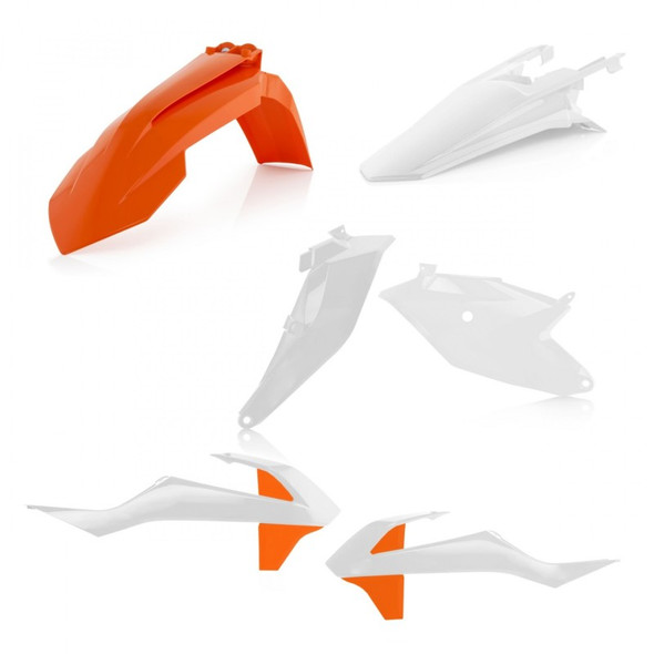 Acerbis 18-24 KTM SX85/21-24 GasGas MC85 Plastic Kit - White 2686016345