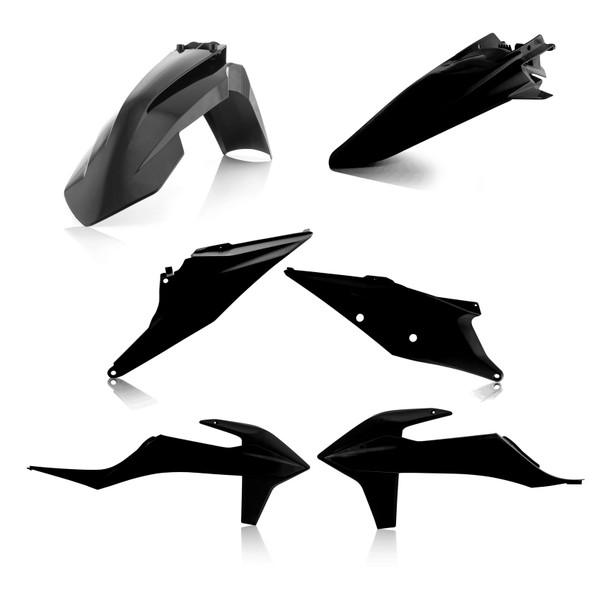 Acerbis 19-22 SX125-250/ SX-F250-450/ XC-F250-450/ XC250/300/ XC250tpi/300tpi Plastic Kit - Black 2726500001