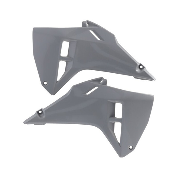 Acerbis 2025 Honda CRF250R/ CRF450R Radiator Shroud - Gray 2986000011