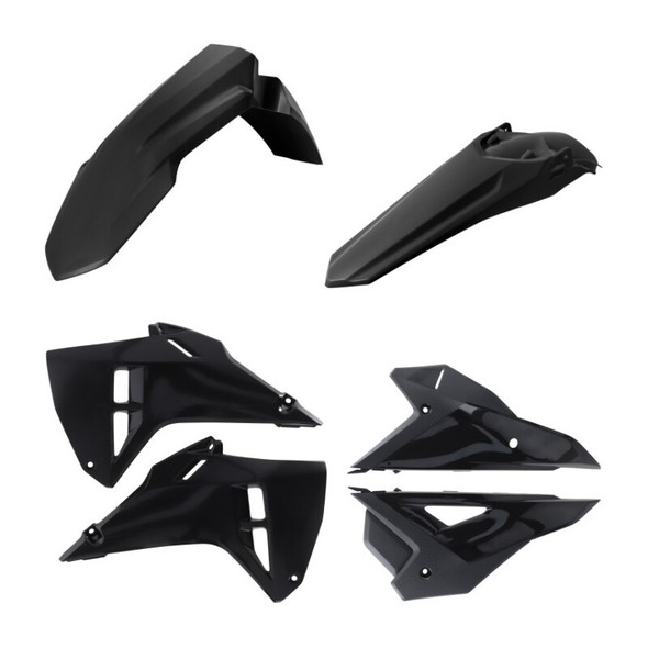 Acerbis 2025 Honda CRF250R/ CRF450R Plastic Kit - Black 2985990001