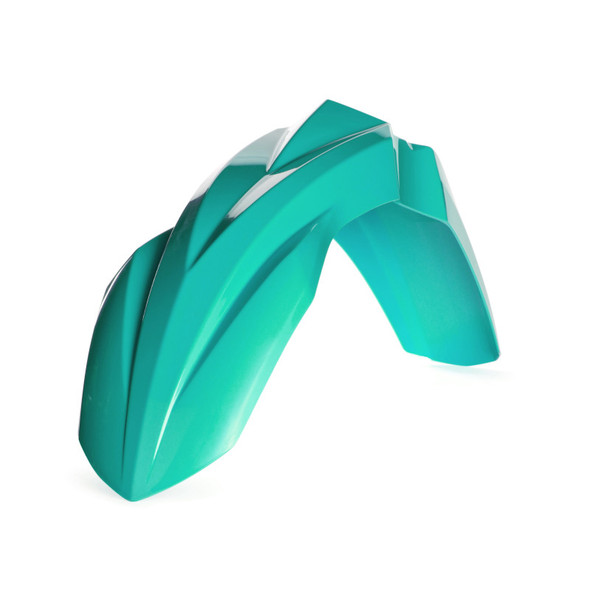 Acerbis 18-24 Kawasaki KX250F/ 450F/ KX250/450/ KX250X/450X Front Fender - Teal 2685800213