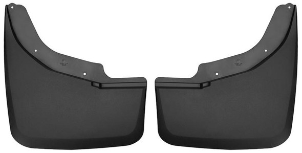 Husky Liners 15 Chevrolet Silverado 3500 HD Black Dually Rear Mud Guards 57871