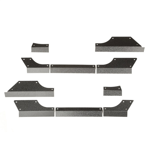 Rugged Ridge Steel Body Armor Cladding 07-18 Jeep Wrangler JK 11615.11
