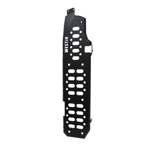 Westin 07-17 Jeep Wrangler Unlimited Gas Tank Skid Plate - Textured Black 42-21055