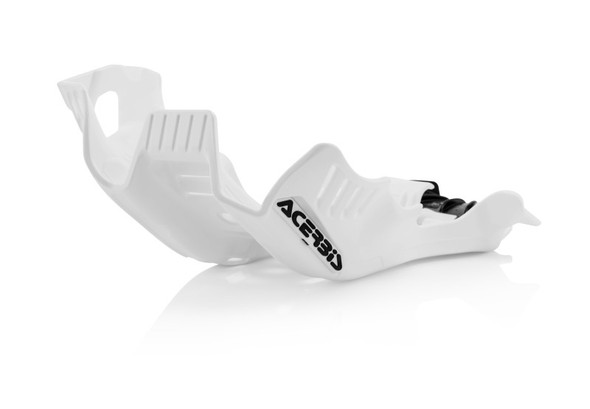 Acerbis 19-22 KTM/Husqvarna/GasGas 250-300 SX/TC/TX/XC/TX/XC/MC/EX Skid Plate - White/Black 2736361035