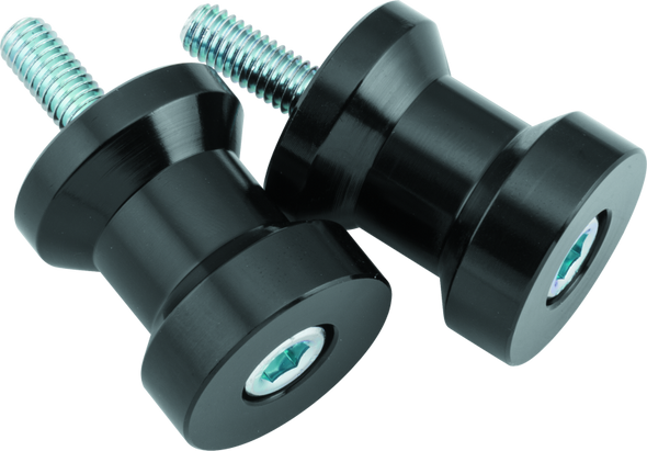 BikeMaster Alum Spool Kit H/D - 6mm - Black 151623