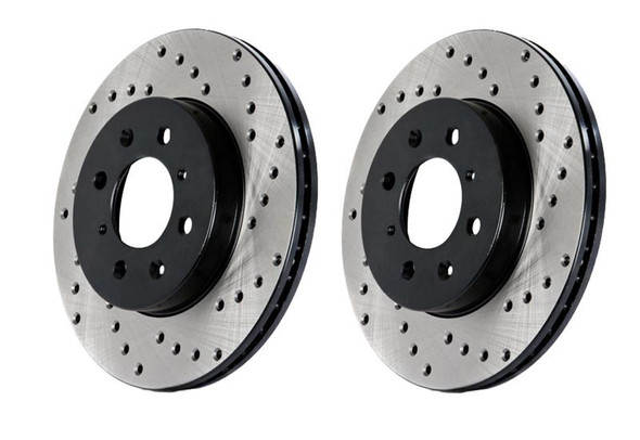 Centric Drilled OE Design Brake Rotor 128.37085