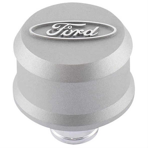 Ford Valve Cover Breather W/ Slant Edge - Alm Gray 302-437