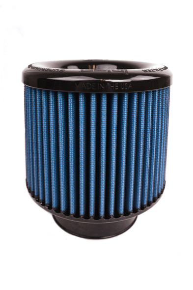 Injen AMSOIL Ea Nanofiber Dry Air Filter - 3.50 Filter 6 Base / 5 Tall / 5 Top X-1015-BB