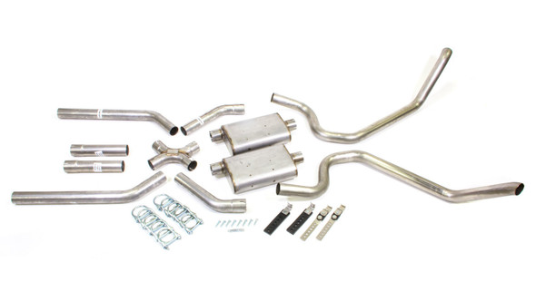 Pypes Performance Exhaust 65-69 B-Body 2.5In Exhau St System W/X-Pipe Sgb10S Pypes Performance Exhaust 65-69 B-Body 2.5In Exhau St System W/X-Pipe Sgb10S