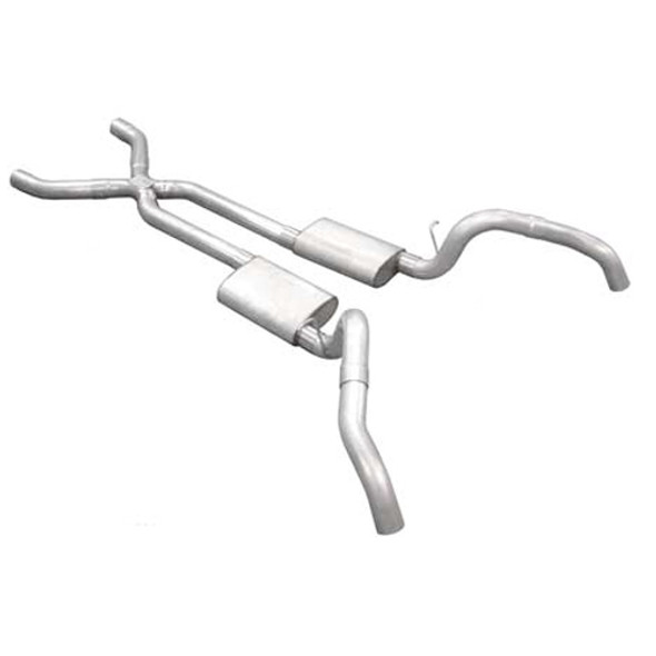 Pypes Performance Exhaust 67-69 Camaro V8 3In Exhaust System W/X-Pipe Sgf63S Pypes Performance Exhaust 67-69 Camaro V8 3In Exhaust System W/X-Pipe Sgf63S