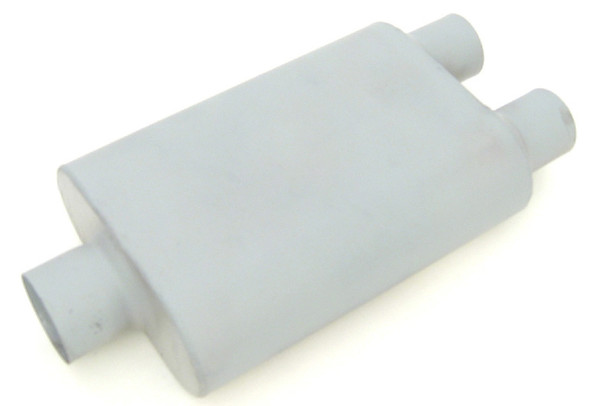 Dynomax Dual Chamber Muffler 3In Center/2.5In Dual Ou 17661 Dynomax Dual Chamber Muffler 3In Center/2.5In Dual Ou 17661