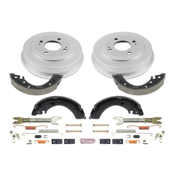 Power Stop 96-00 Honda Civic Coupe Rear Autospecialty Drum Kit KOE15309DK