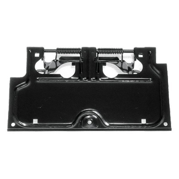 Omix-Ada License Plate Bracket  B Lack; 87-95 Jeep Wrangle 11233.01