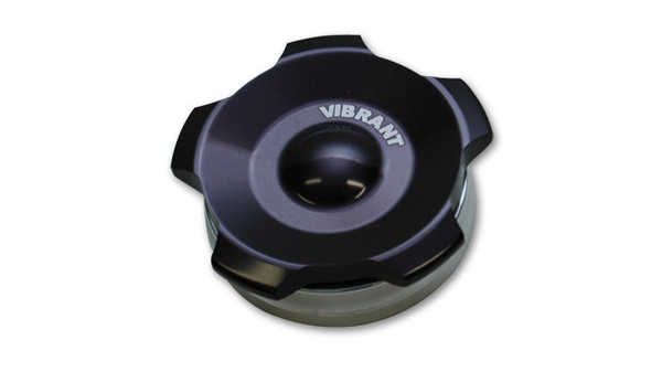 Vibrant Performance Black Alum Fill Cap W/ Alum Weld Bung 2-3/4In 11295 Vibrant Performance Black Alum Fill Cap W/ Alum Weld Bung 2-3/4In 11295