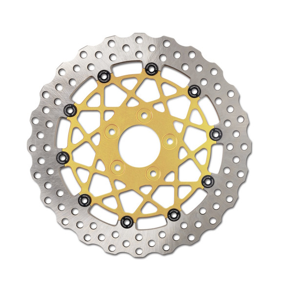 Performance Machine Disc/Carr Speedstar 11.8in x .20 FF No O/S Fr - Gold Ano 0133-1809S-G